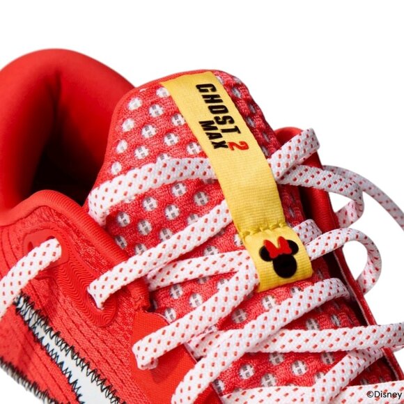 Womens Brooks Ghost Max 2 Disney Minnie Mouse Running Shoes Red (NEW) - Picture 6 of 7